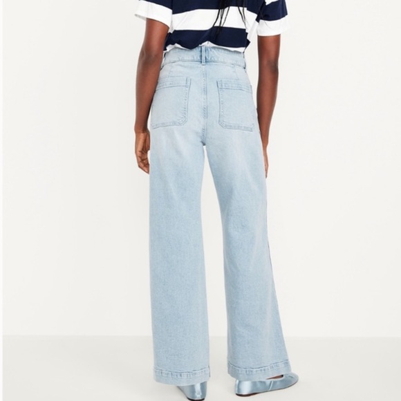 High Rise Wide Leg Jeans - Picture 3 of 7